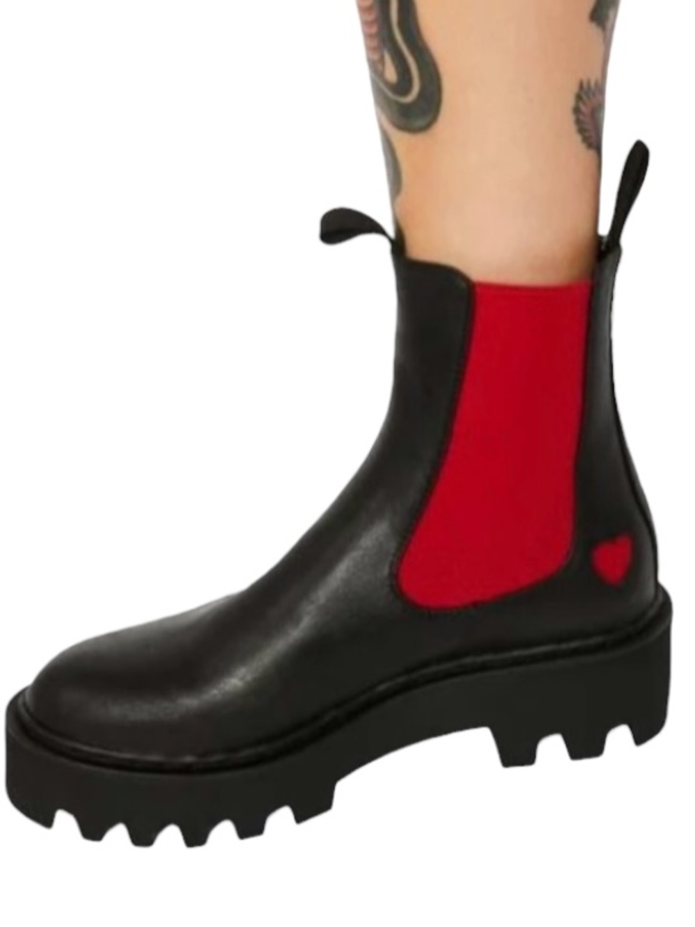 Lamoda Dolls Kill Wandering Hearts Chelsea Platform Boots